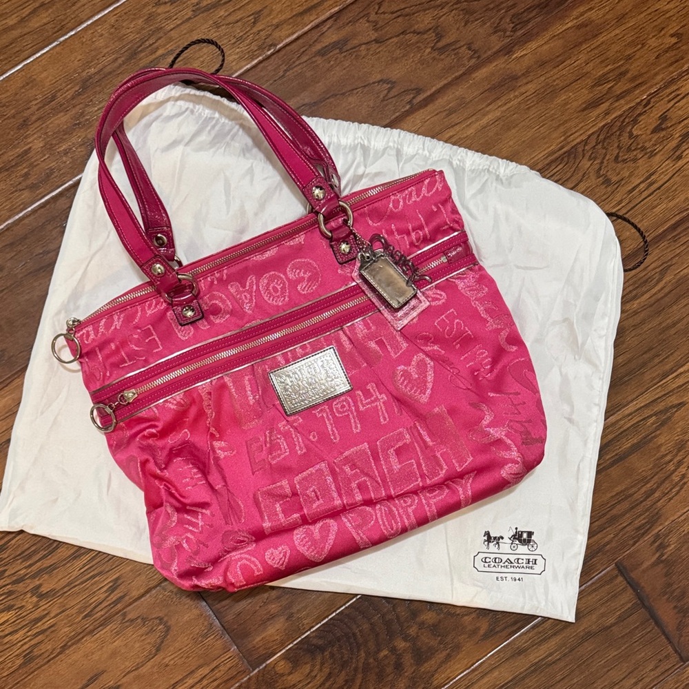 Coach Poppy Tote